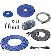 Recoil True 4 Gauge Complete CCA Amplifier Wiring Kits with OFC RCA Cable