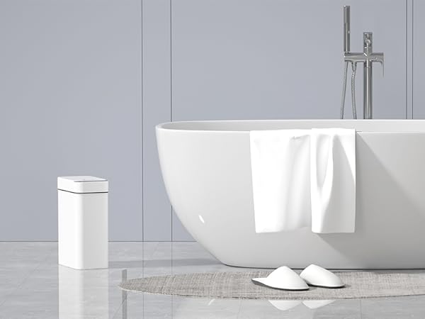 bathroom trash can