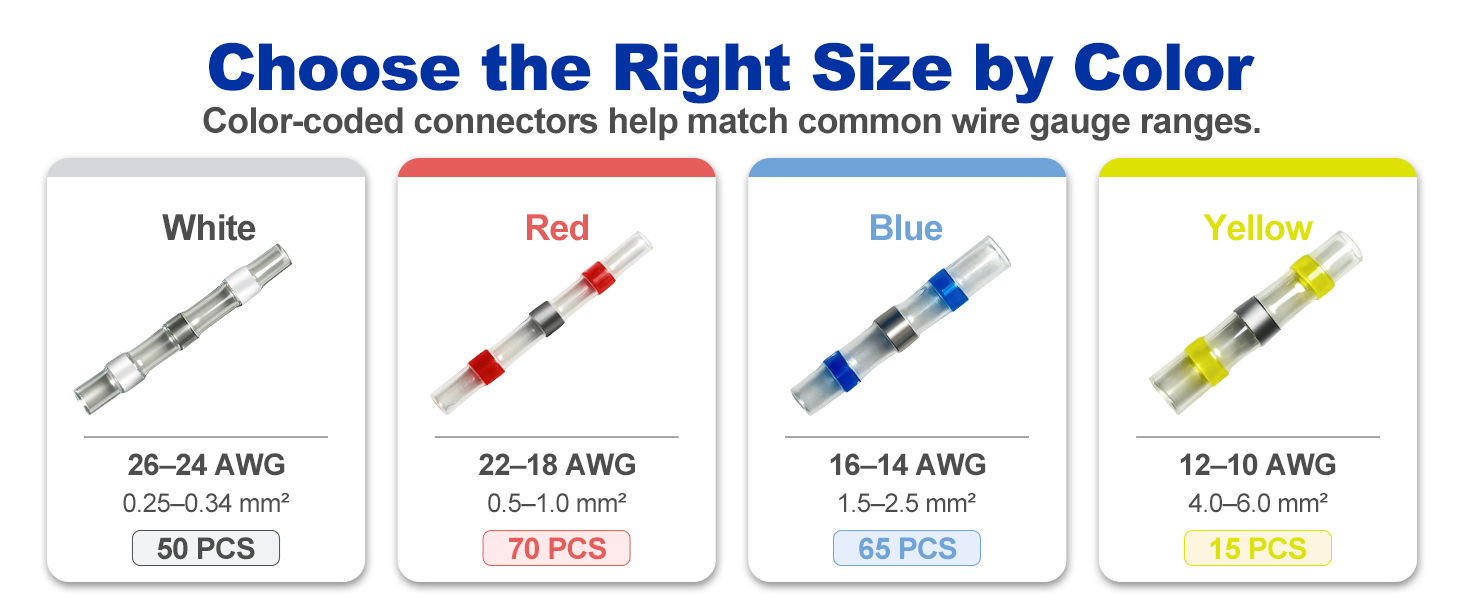 connectors heat shrink