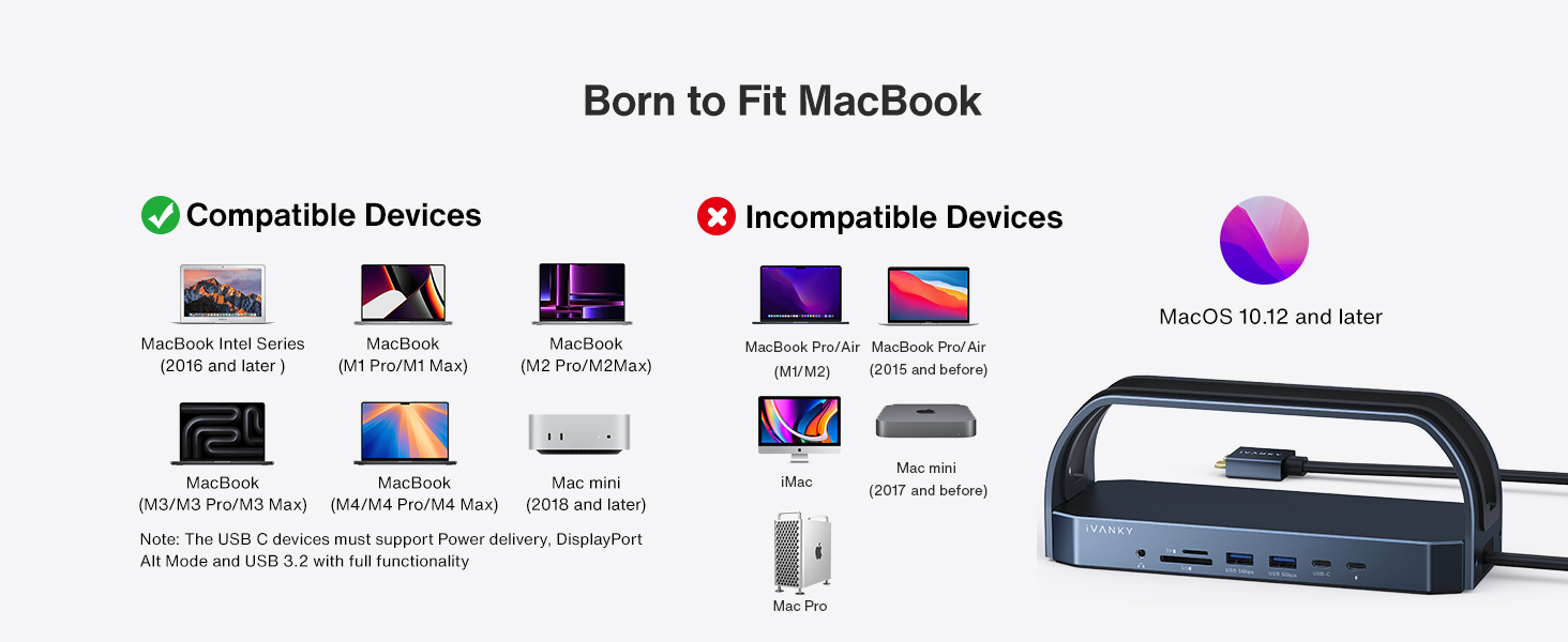 macbook pro docking station