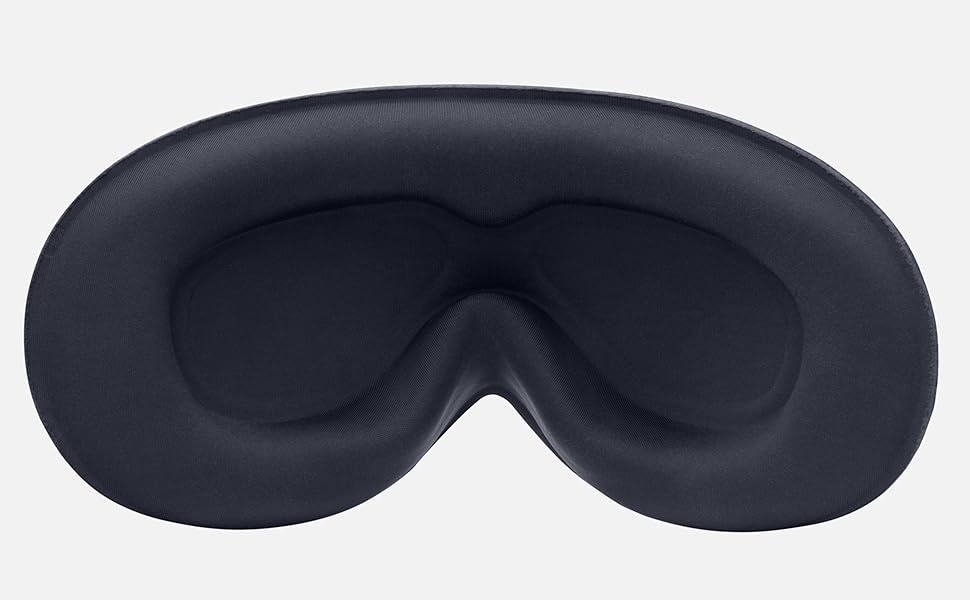 pressure free mask 3D contoured deep cup eye cup blackout