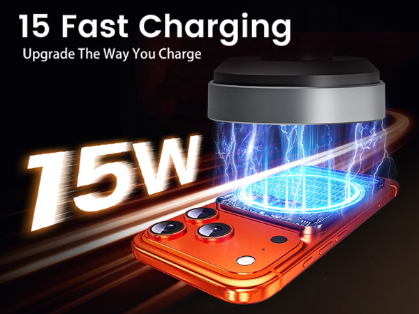 2-in-1 Magnetic Wireless Car Charger