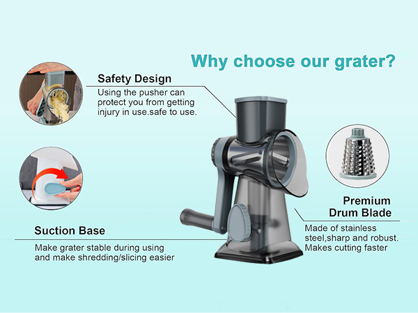 Cheese Grater Hand Crank1