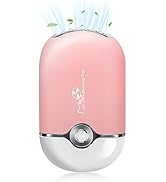 mlogiroa Lash Fan Mini Portable Eyelash Fan Handheld Lash Fan Dryer for Eyelash Extensions Rechar...