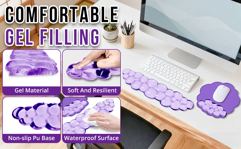 Keyboard Wrist Rest Set