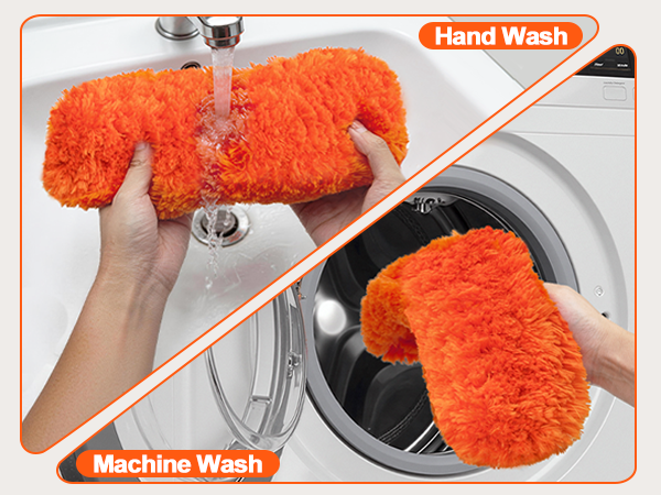 Hand wash and machine wash applicable