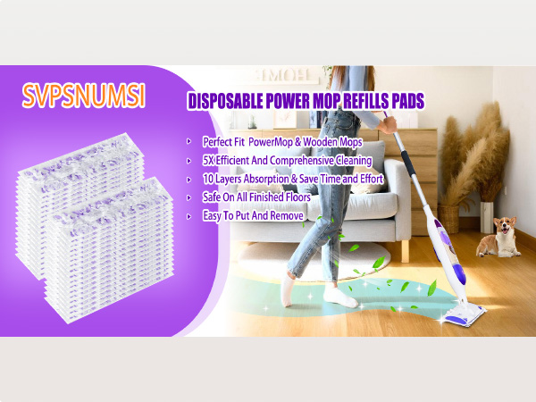 DISPOSABLE POWER MOPREFILLS PADS