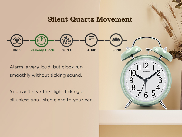 Super Loud Alarm Clock for Heavy Sleepers
