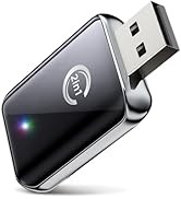 Wireless Carplay Adapter for iPhone, Convert Wired Car Play to Wireless, 2 in 1 Plug and Play Min...