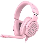 Jimonyer Gaming Headset for PC/PS4/PS5/Xbox One/Switch, Stereo Surround Sound Gaming Headphones w...
