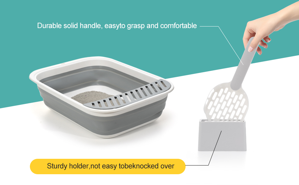 Open Top Cat Litter Box,