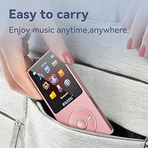 ipods musica bluetooth mp3 player with bluetooth digital music player audiobook player audio player