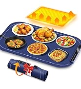 Electactic Food Warming Mat, 10s Fast Full-Surface Heating with Adjustable Temperature, Smart Saf...