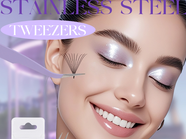 Professional Eyelash Tweezers