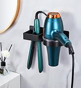 Oukimly Blow Dryer Holder Wall Mounted, Hair Straightener Holder, Hair Dryer Holder Adhesive, Hai...