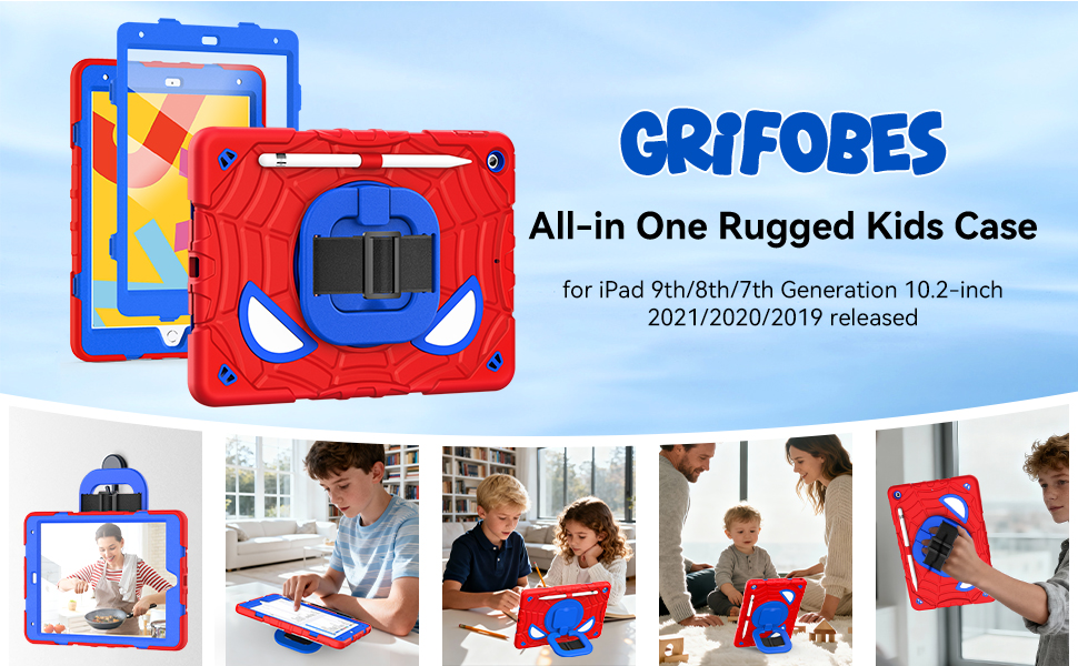 kids case for ipad 9th/8th/7th 10.2inch