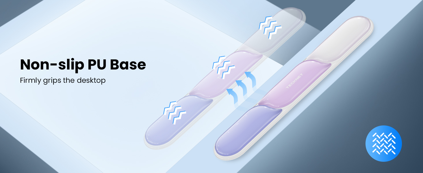 Silicone Gel Wrist Rest for Computer Keyboard