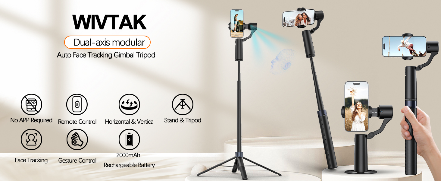 Auto Face Tracking Tripod