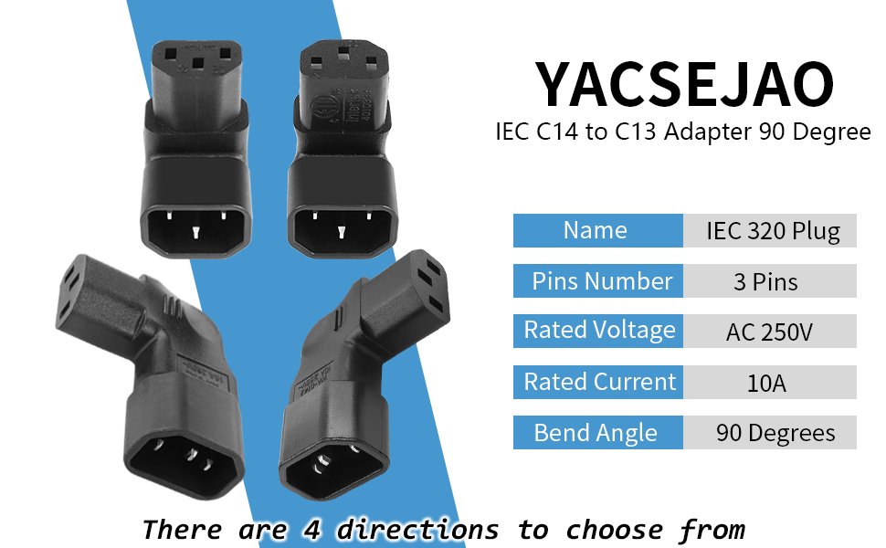 C14 to C13 connector