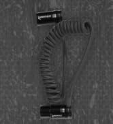 KONDOR BLUE |12"-24" Coiled Braided Low Profile Right Angle XLR Cable | for Cameras, Microphones,...