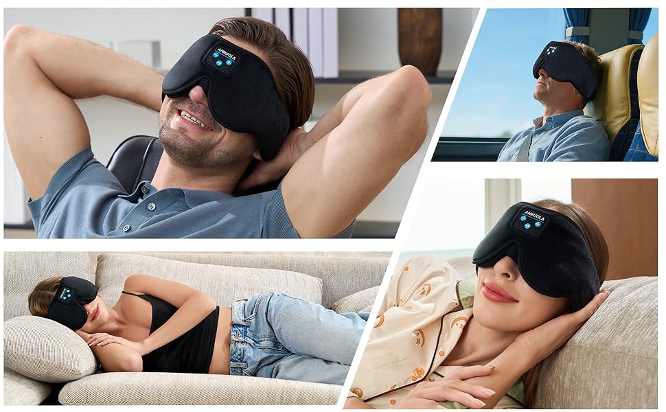 headphones sleep mask, sleep headphones wireless
