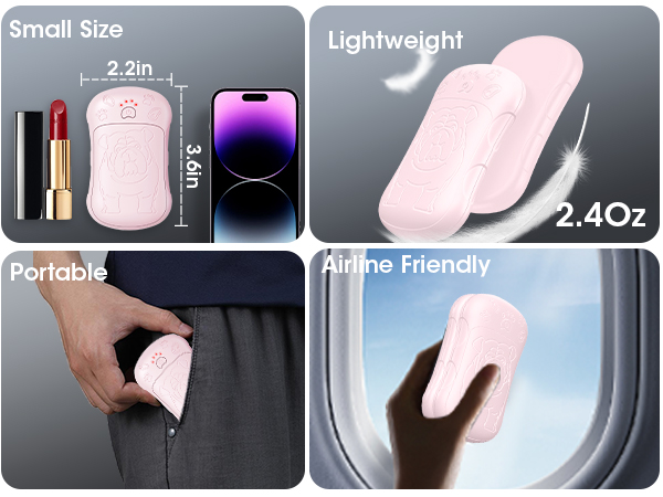 hand warmers rechargeable 2 pack hand warmers gifts for men women camping travel essentials