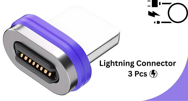  Lightning Connector 3 PCS
