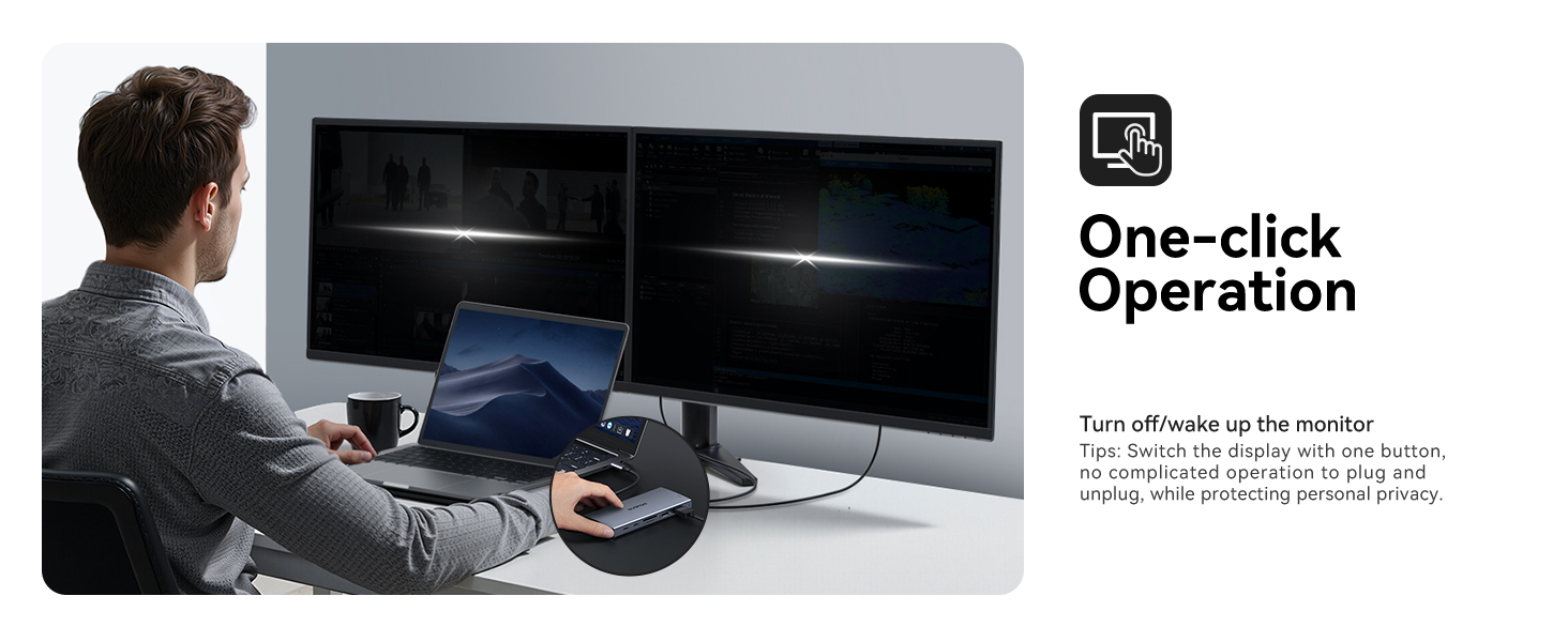 dell hp thunderbolt 3 4 laptop docking station dual monitor hdmi docking station