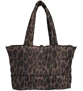 adidas Unisex Quilted Tote – Puffer Shoulder Bag