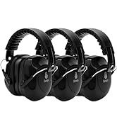 3 Pack Ear Protection For Shooting, SNR 34dB Hearing Protection Noise Cancelling Earmuffs, Shooti...