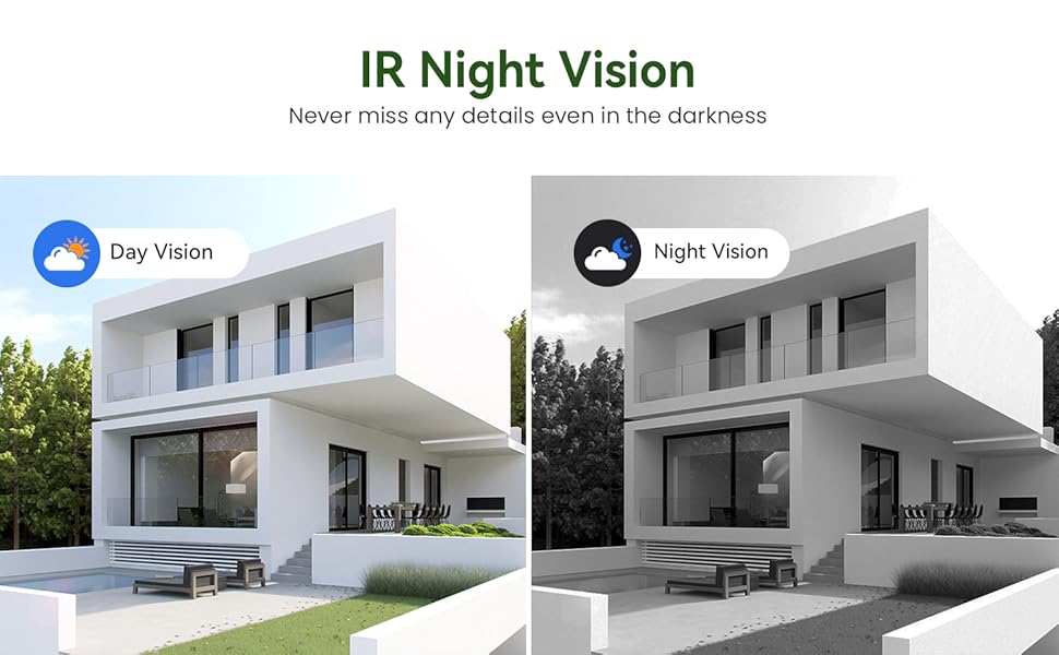 Wireless doorbell camera IR Night Vision