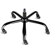 Sytopia Office Chair Base Replacement Bundles, Heavy Duty 352LBs, Reinforced to Repair Swivel Gam...