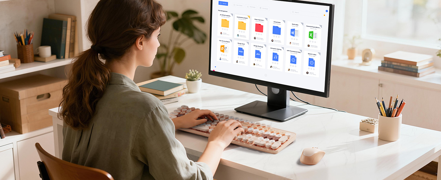 desktop keyboard and mouse combo