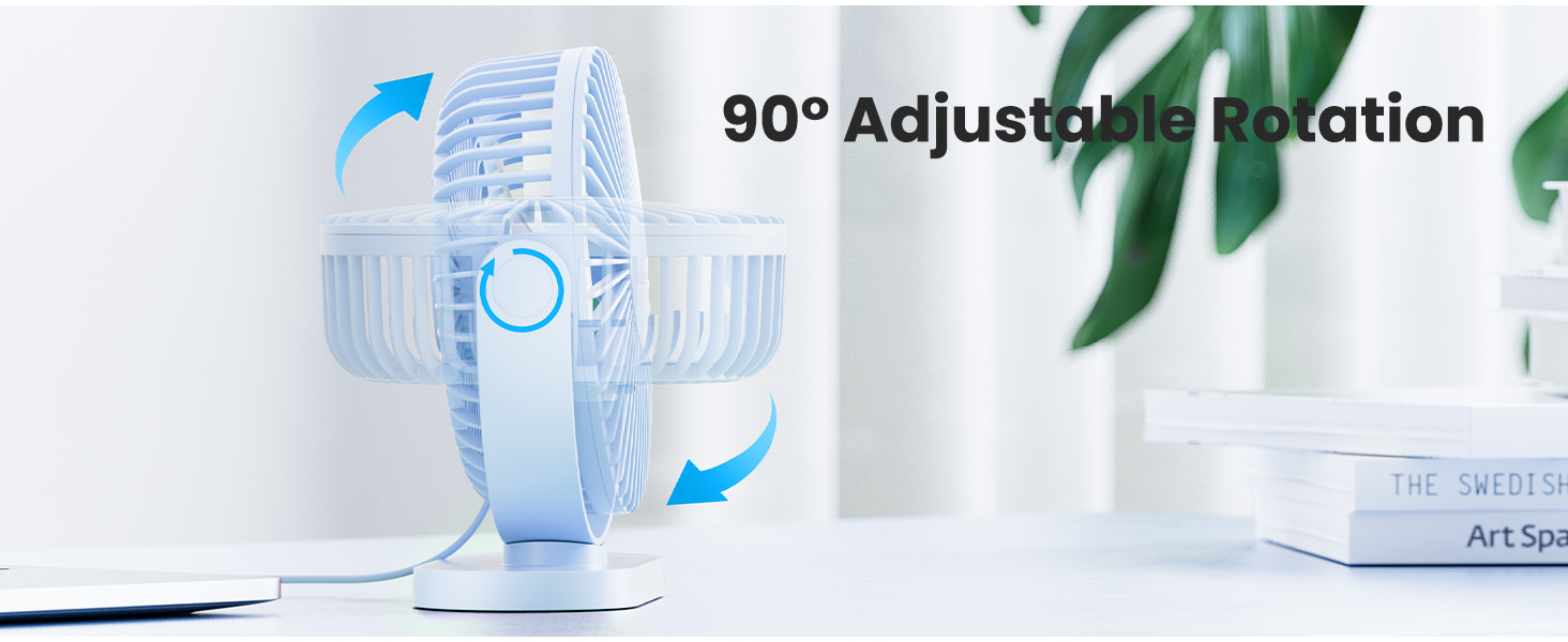 desk fan quiet