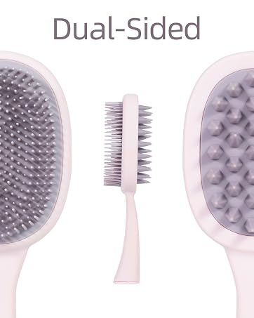 dual sided scalp brush