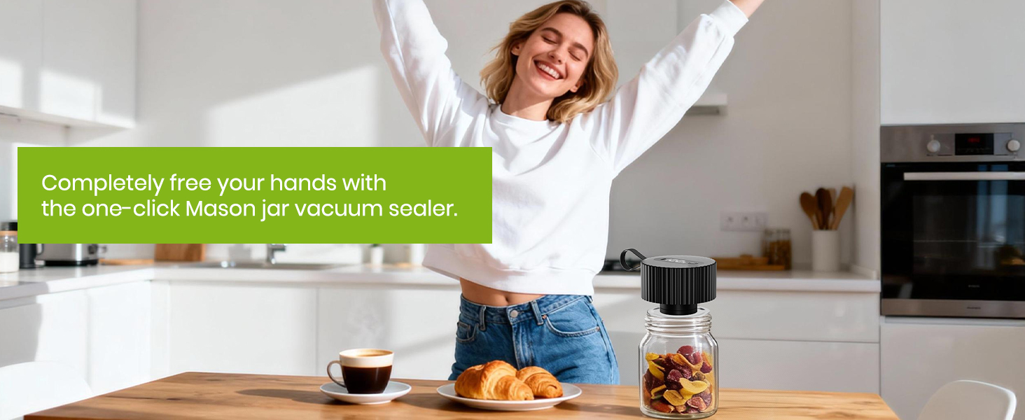 mason jar sealer vacuum kit