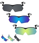 DEECOZY Outdoor Polarized Sunglasses, Clip Cap Sports Sunglasses,UV400 Sunglasses for Mens Womens...