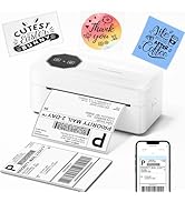 TATTMUSE Bluetooth Thermal Shipping Label Printer, A646 Wireless 4x6 Label Printer for Small Busi...