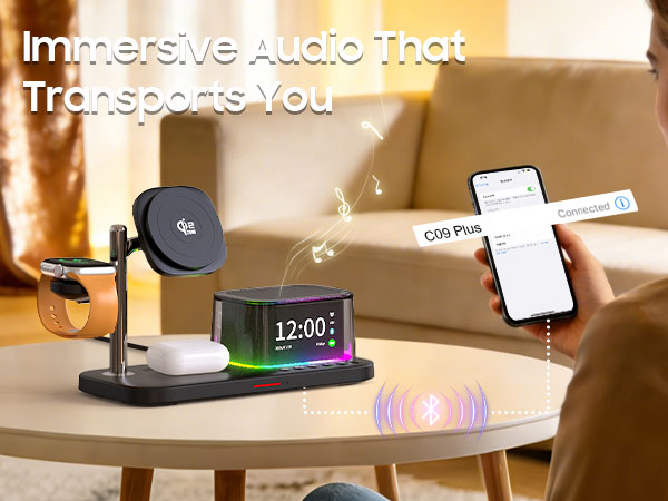 7 in 1 wireless charging station