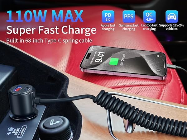 USB-C Car Charger