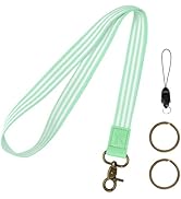 YANTHKEY Lanyards for ID Badges &amp; Keys, Long Neck Teacher Lanyard for Women Men, Keychain Lanyard...