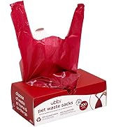 Ubbi Pet Waste Sacks, Lavender Scented Cat Litter Disposal Bags, Leak Proof and Easy Tie, 200 Count