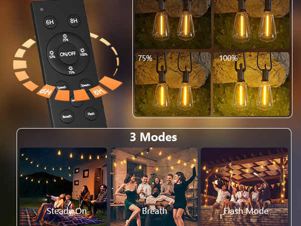 solar string lights outdoor waterproof