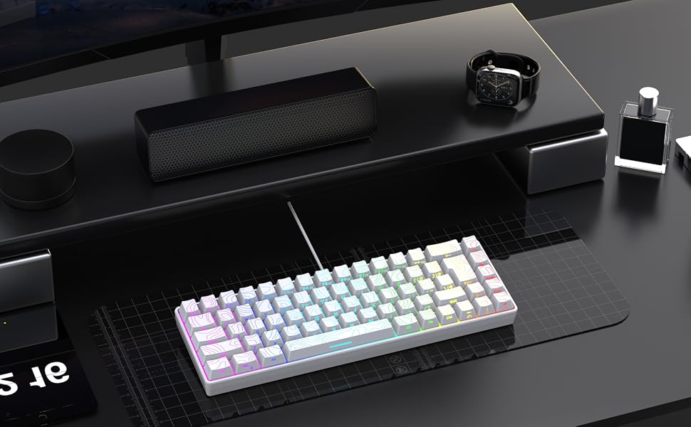 Mini Portable 60% Keyboard