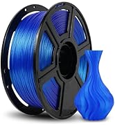 FLASHFORGE 3D Printer Filament Chameleon PLA Color Shift Filament 1.75mm, Changes Color with Ligh...