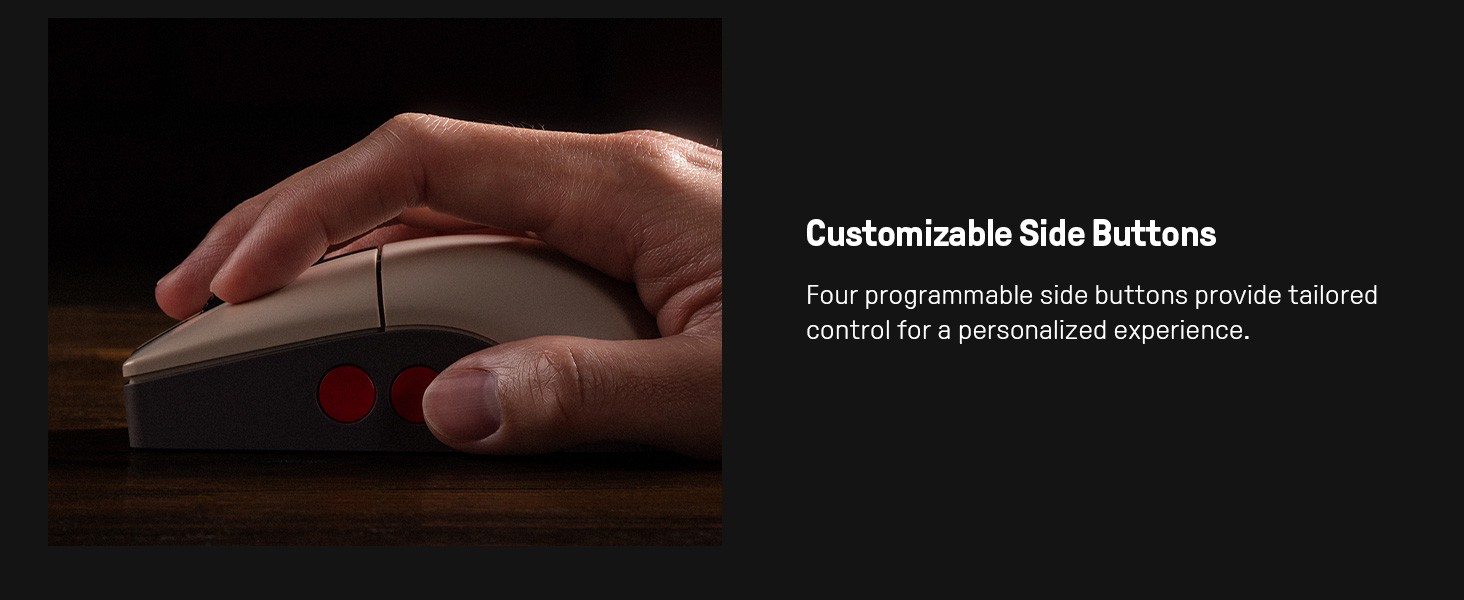 wireless Mouse Customizable mouse PAW 3395 Sensor mouse gaming mouse Programmable buttons