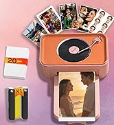 PRT 4x6 Photo Printer, Phone Printer with 20 Sheets &amp; 1 Ribbon, Wireless Instant Picture Printers...