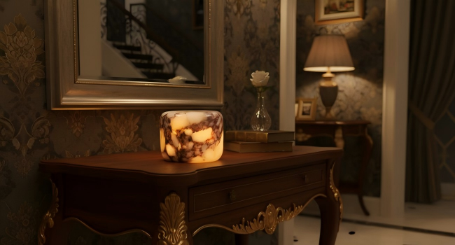 Marble Table Lamp