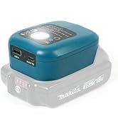 YETOKING Battery Adapter Compatible with Makita 14-18V Battery, Battery Power Source Converter wi...