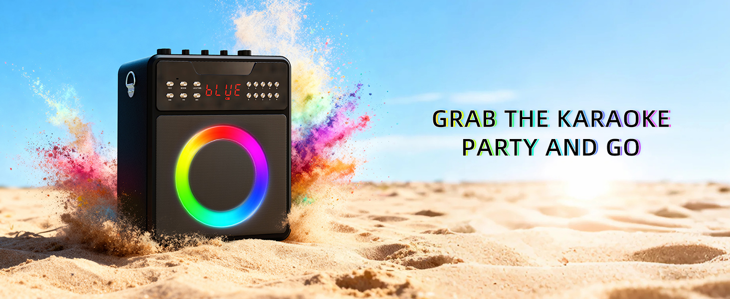 karaoke machine